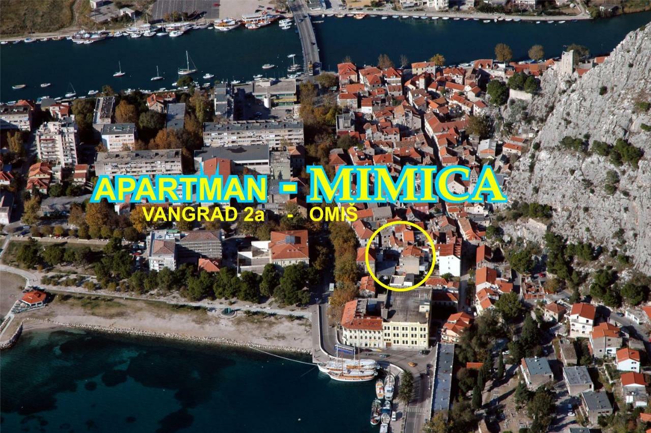 Apartment Mimica-Croatia , Omis , Center المظهر الخارجي الصورة